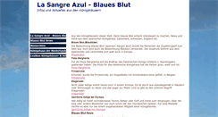 Desktop Screenshot of la-sangre-azul.com